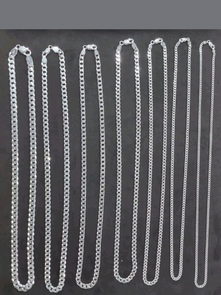 Chaîne en argent élégante
