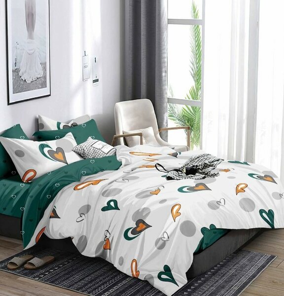 6pcs Reversible Duvet set
