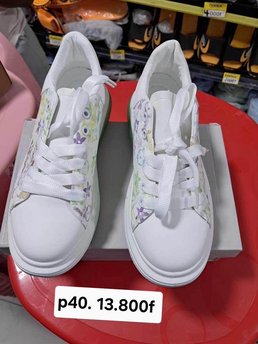 Chaussures Baskets Fille - Blanc