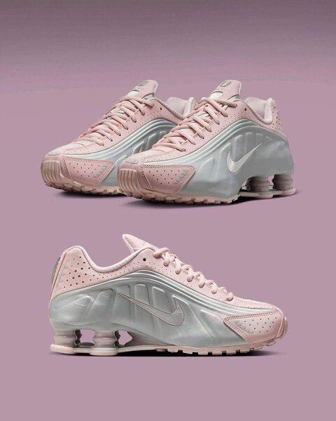 Chaussures Nike Air Max rose pastel