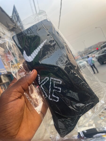 Chaussettes Nike noir pour hommes