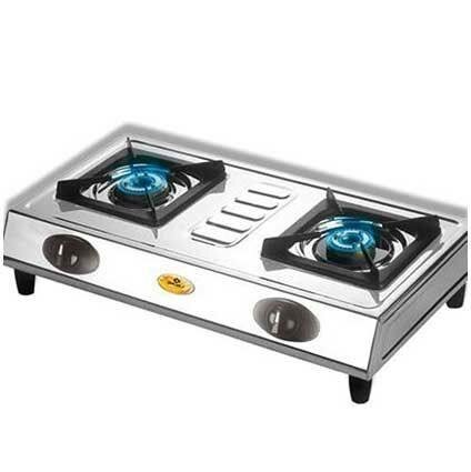 Double burner stove