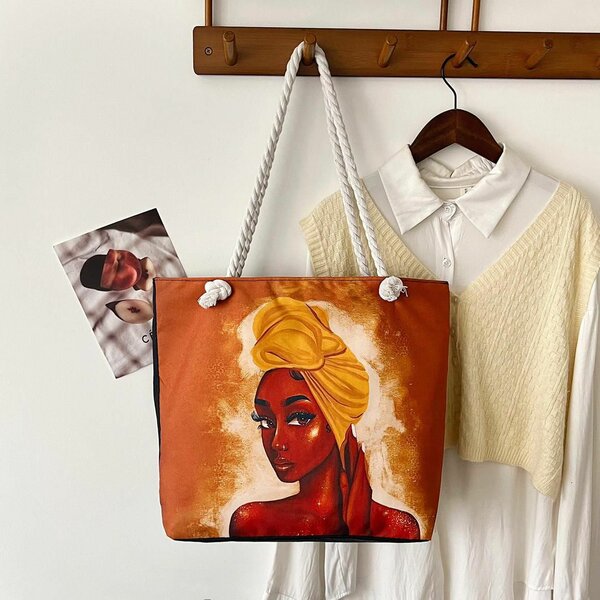 Sac à main artistique coloré