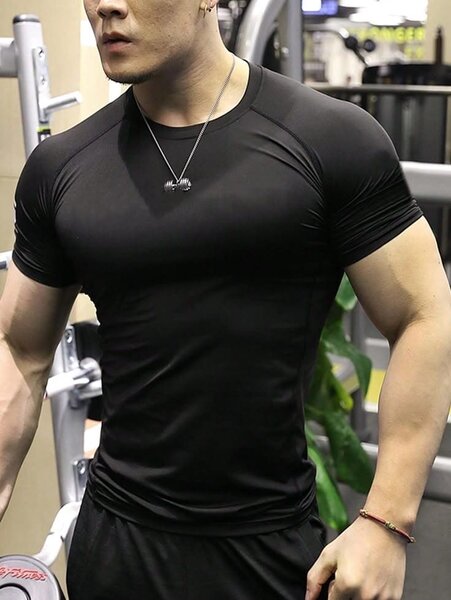 T-shirt de sport compression homme