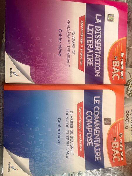 Manuels BAC Dissertation et Commentaire