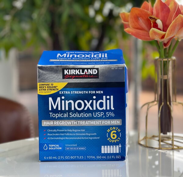 FULL BOX OF ORIGINAL KIRKLAND MINOXIDIL - MADE IN ISREAL