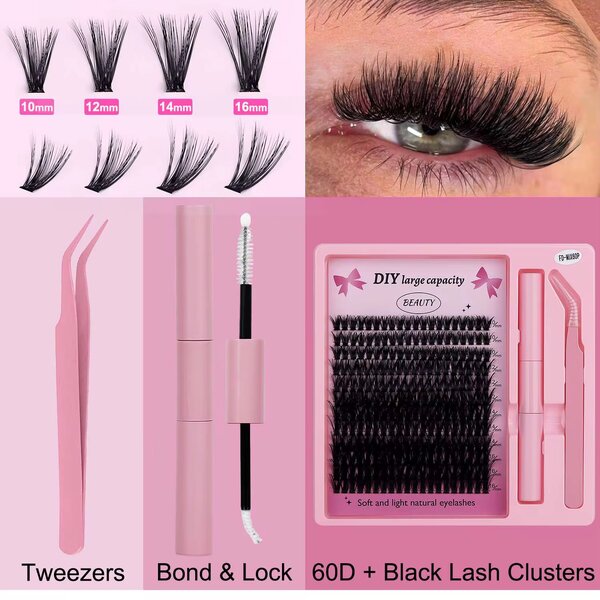 Cils en bouquet 240 pcs 40D