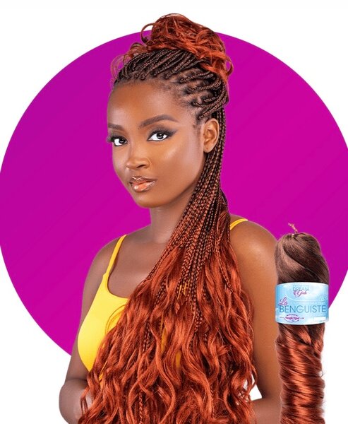 Mèches à tresser ondulés