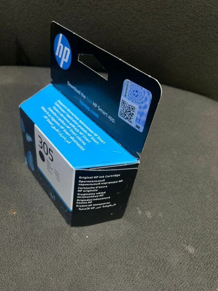 NEW HP 305 DESKJET BLACK INK CARTRIDGE (2710 PRINTER)