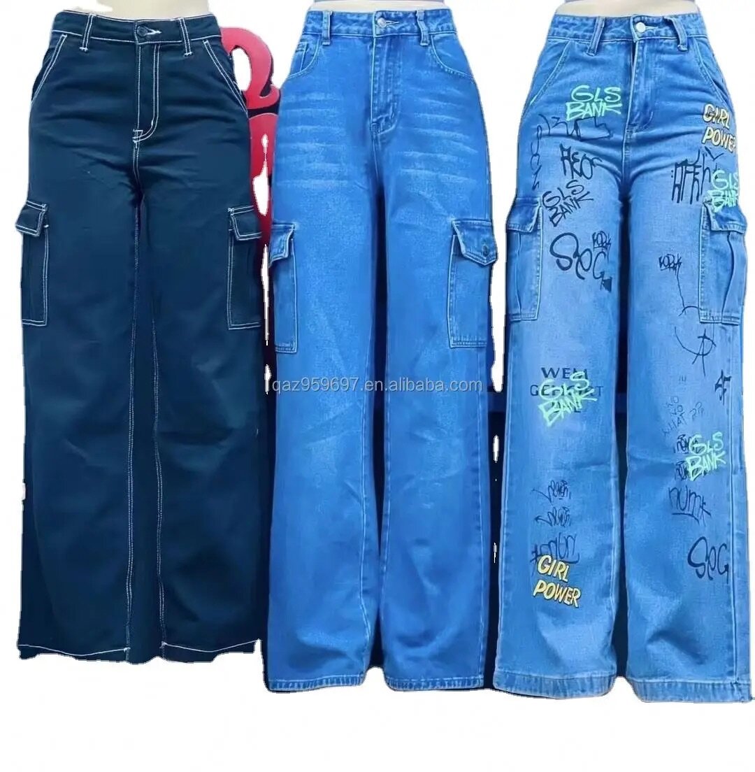 Cargo and boyfriend jeans