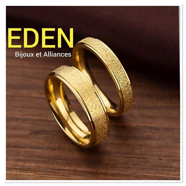 Alliances en acier inoxydable plaqué or