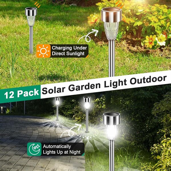 Lampes solaires jardin extérieures