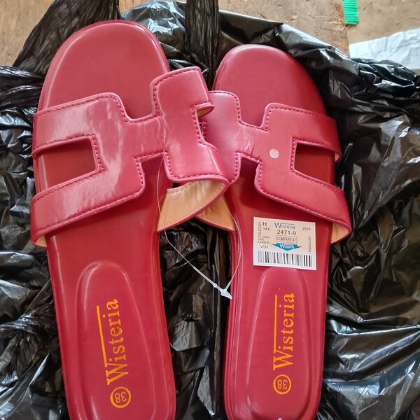 Sandales rouges Wisteria