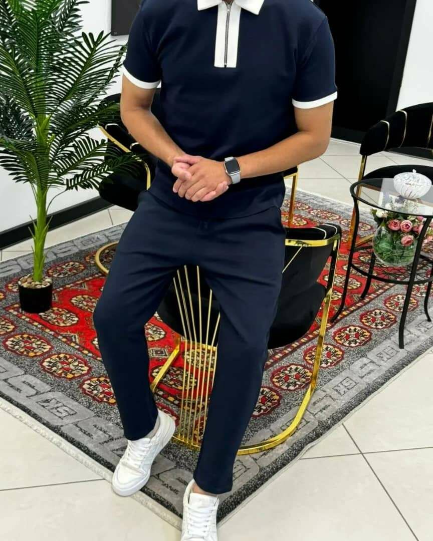 Men's Casual Polo Tracksuit