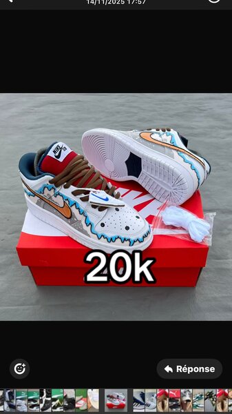 Sneakers hommes design unique