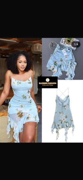 Robe d'été fleurie chic