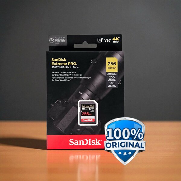 Carte SD SanDisk Extreme Pro 256Go