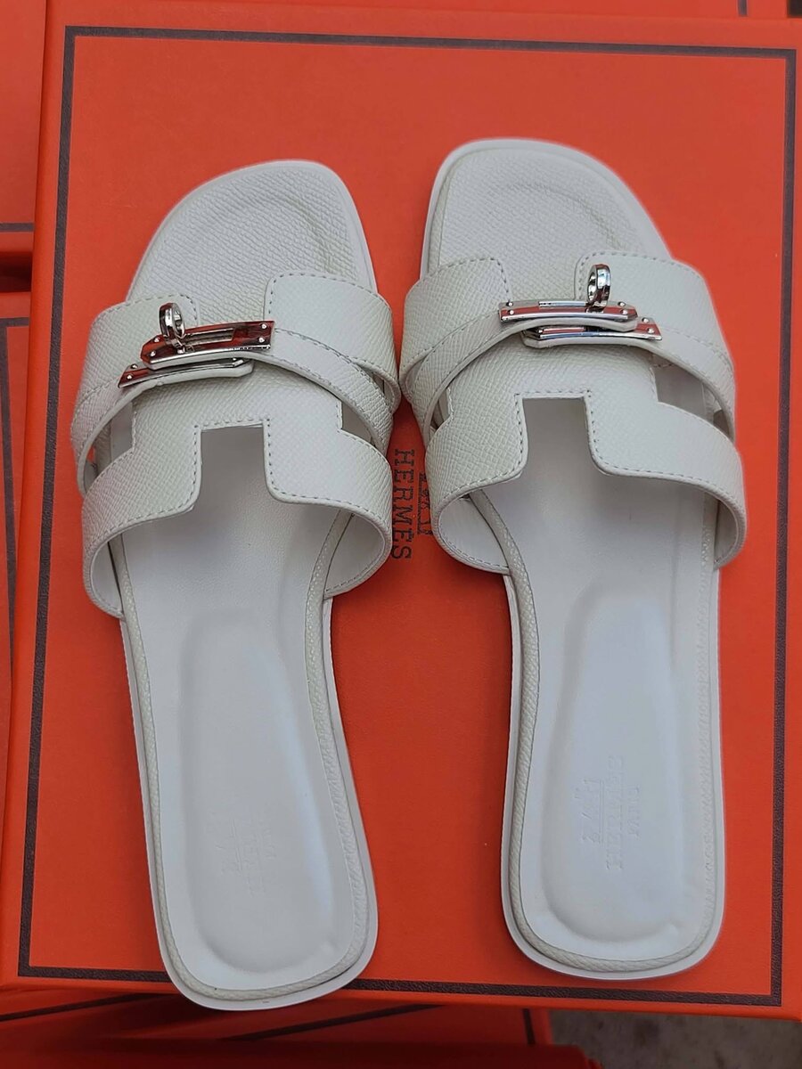 Sandales Hermes en cuir