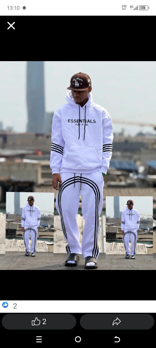 Ensemble survêtement Essentials pour homme