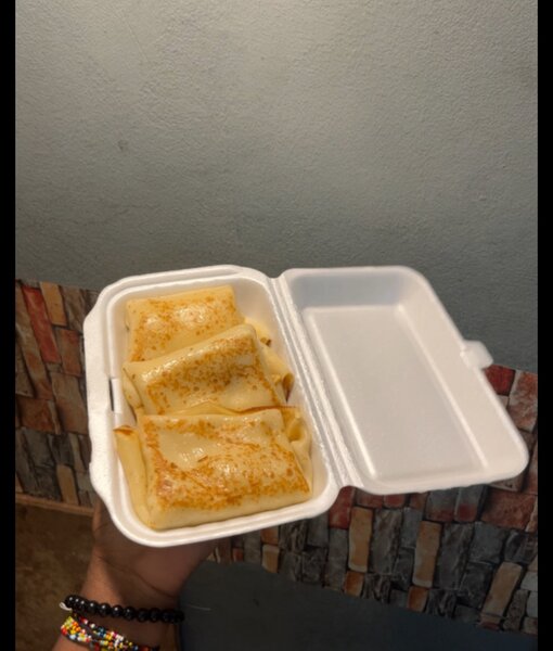 Crêpes fromage poulet