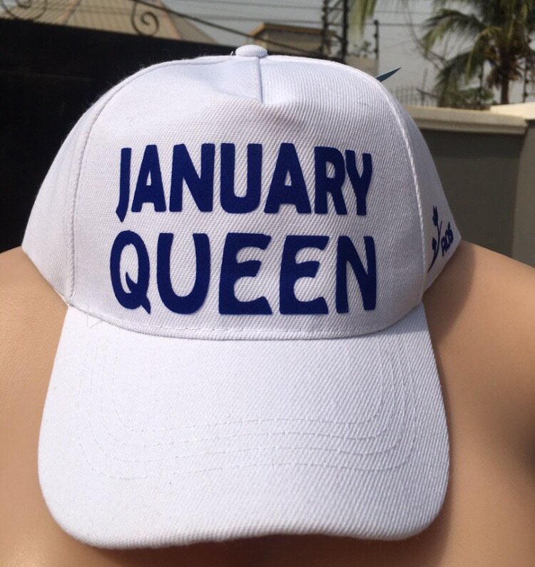 Scripted Queens Cap