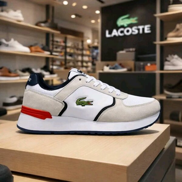 Lacoste Baskets Homme Blanc