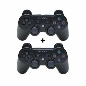 2 MANETTES  PS3+ cable