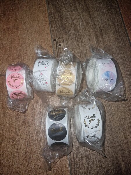 Autocollants Merci Adhesifs