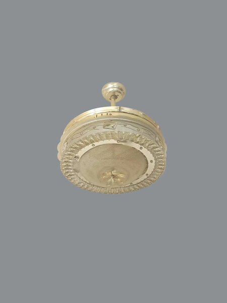 Ventilateur de plafond moderne LED