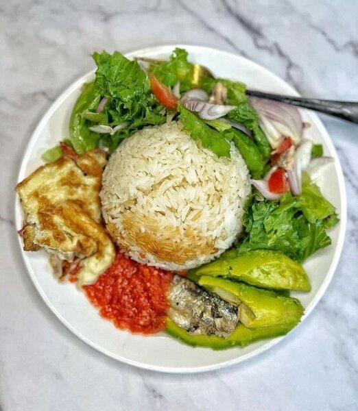 Délicieux Riz Garniture Variée