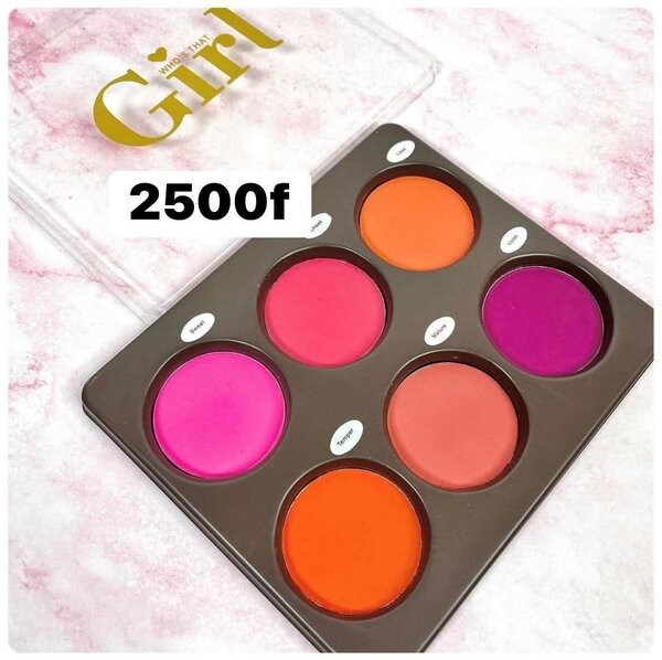 Palette de Blush Haute Pigmentation