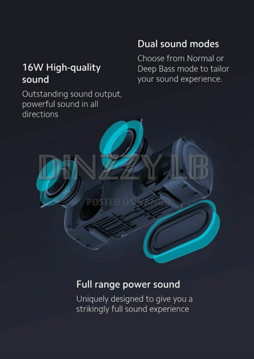 Original Xiaomi Mi Portable bluetooth Speaker 16W HiFi Bass