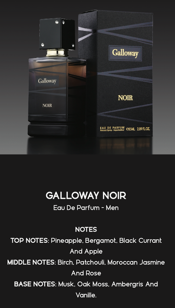 Eau de Parfum Galloway Noir