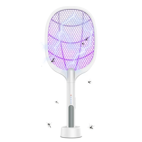 Raquettes anti moustique rechargeable