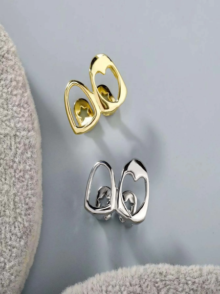 Grillz dorées et argentées