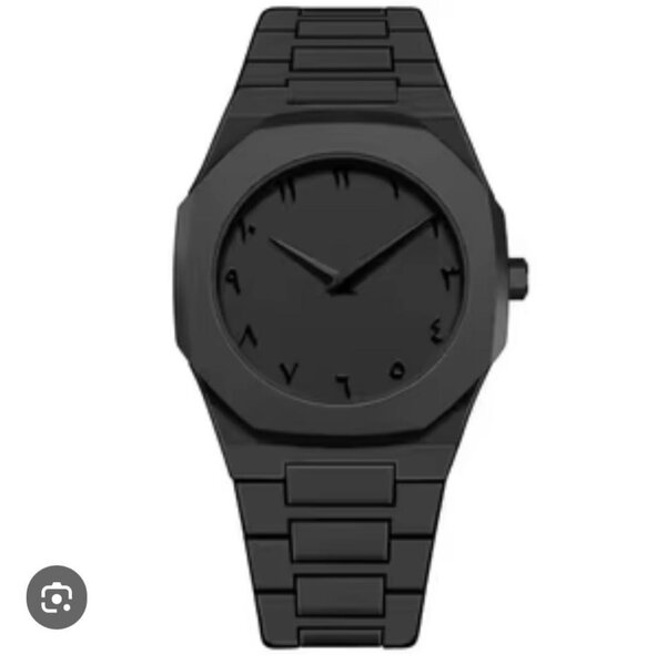 Montre Minimaliste Noire