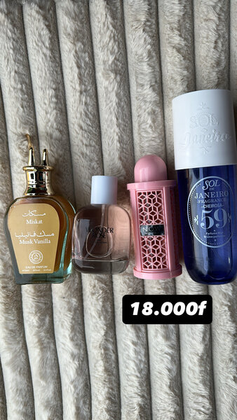 Ensemble de Parfums Exotiques