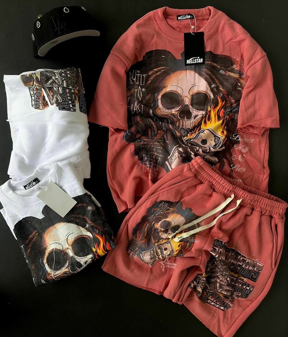 Ensemble homme: T-shirt et shorts assortis