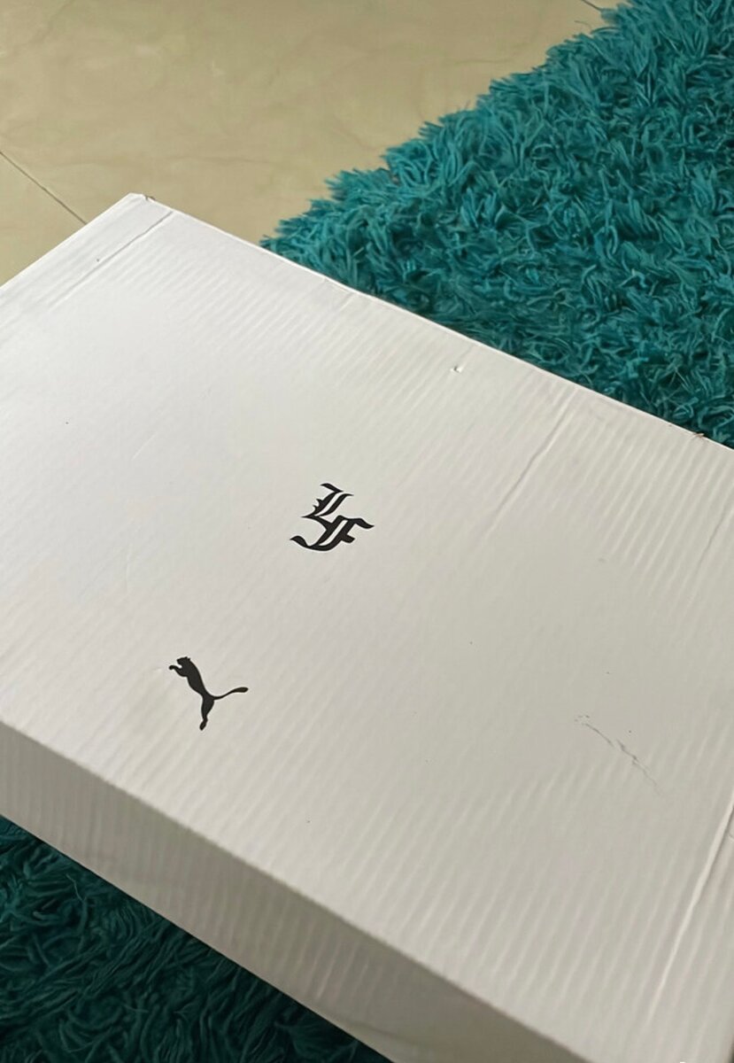 Chaussures Puma blanches pour homme