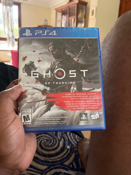 CD ghost of tusshima ps4