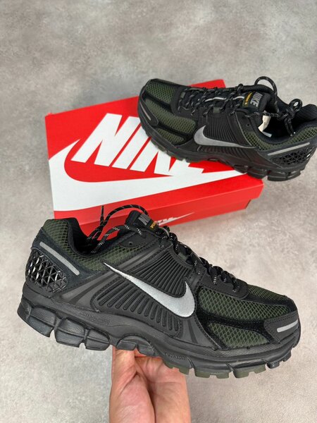 Chaussures Nike noir et vert pour homme