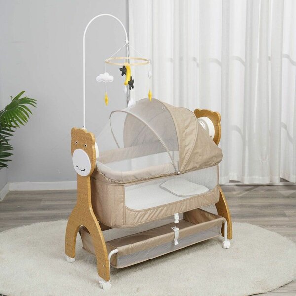Lit bébé berçant avec mobile