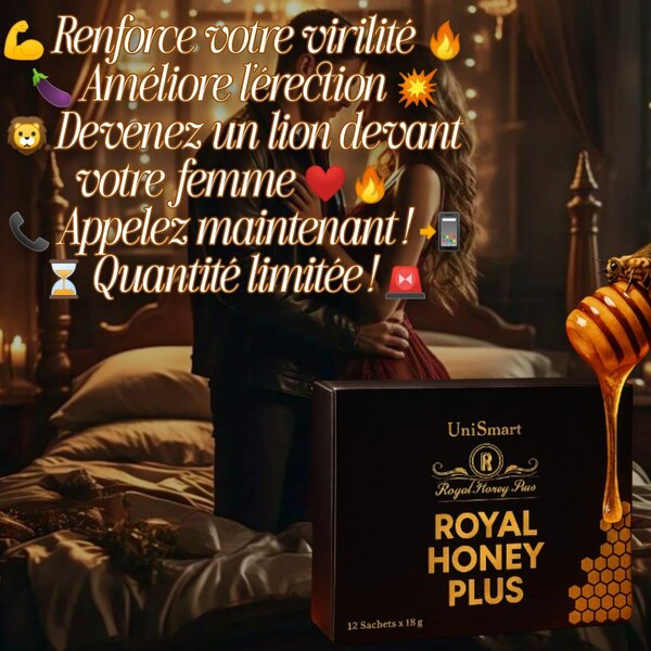 Miel Royal Plus pour Hommes