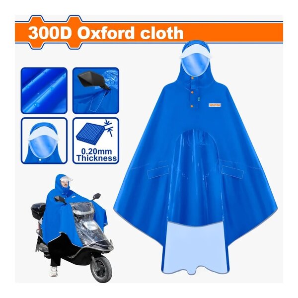 Poncho imperméable moto