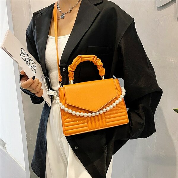 Quality women's bag orange