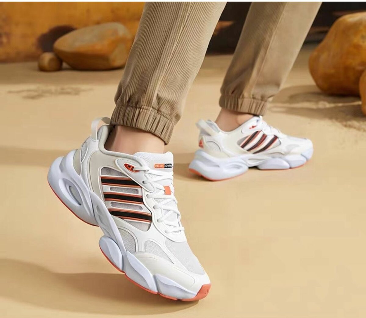 Baskets tendance unisexes