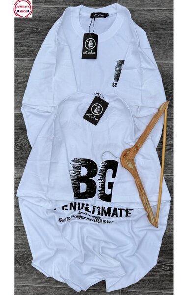 T-Shirt Blanc Casual Homme