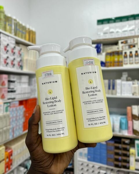 Lait de corps hydratant sans parfum de naturium