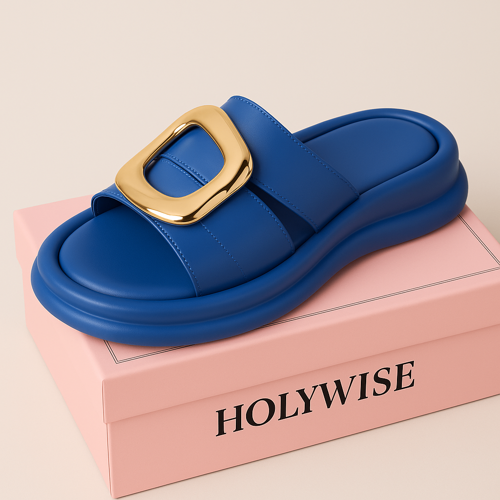 Sandales tendance avec boucles élégantes