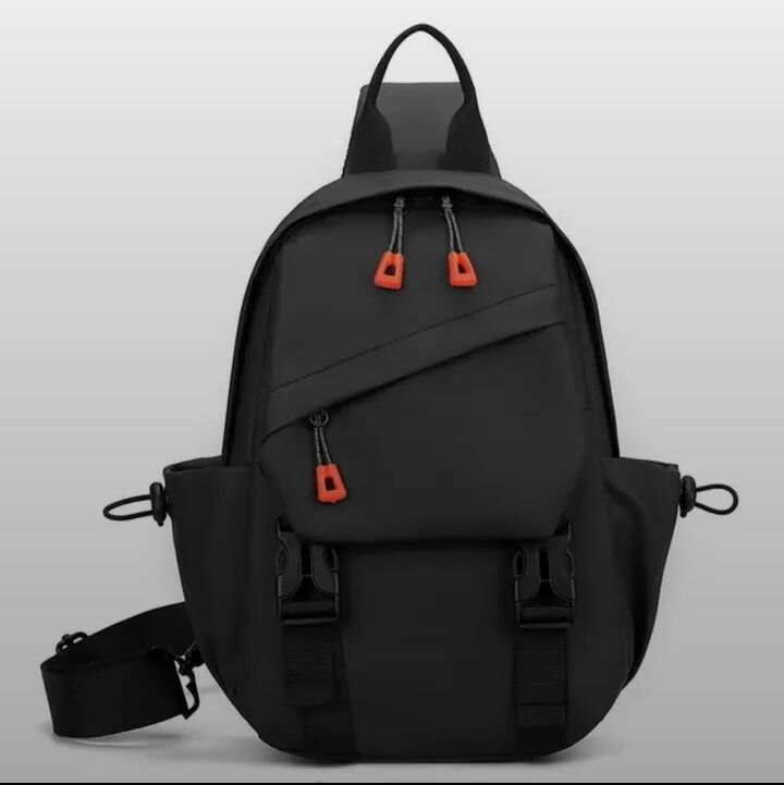 Sac à dos multifonction gris et noir